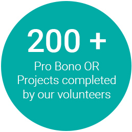 200 charities supported with analytical data 